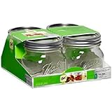 Ball Collection Elite Wide Mount 16Oz Pint Jars (Pack of 4)