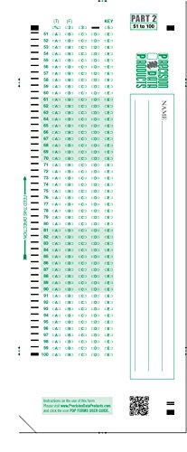 PDP-100-25pkg-882-E-Compatible-Testing-Forms-25-Sheet-Pack
