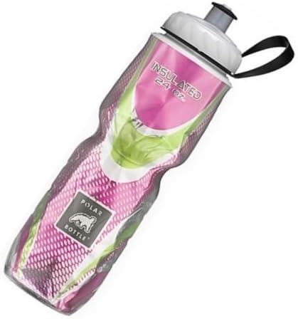 Polar Bottle Spin Bloom BPA Free Water Bottle Insulated 24 Oz