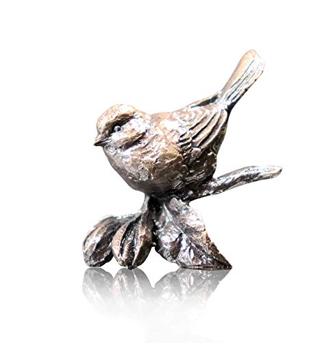 Butler & Peach Detailed Small Solid Hot Cast Bronze Bluetit 2084