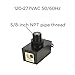 KOTLIN Outdoor Hard-Wired Post Eye Light Control with Photocell Light Sensor, Dusk to Dawn Sensor, Photocell Sensor, Light Sensor for Outdoor Lighting, UL Listed(1 Pack)
