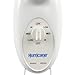 Hurricane Supreme Oscillating Wall Mount Fan w/ 3 Quite Speeds, White, 18