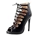 West Blvd Cali Gladiator High Heels Pumps Shoes