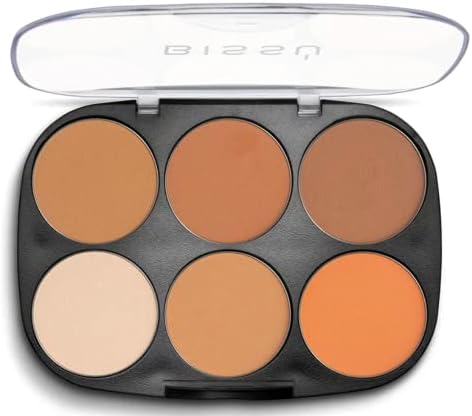 Pressed Shading Bronzer Powder 2 Colors Dark Ang Light Face Contouring Powder Palette Hairline Shadow Powder Makeup Tool