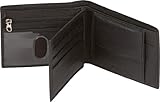 Sakkas Men's Bi-Fold Leather Wallet with 6 Card Slots/2 Coin Pkts with Gift bag