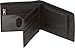 Sakkas Men's Bi-Fold Leather Wallet with 6 Credit Card Slots/ 2 Coin Pockets - Comes in a Gift bag - Black