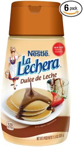 LA LECHERA Dulce de Leche 11.5 oz Bottle - 6 Pack
