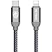 METRANS USB C to Lightning Cable for iPhone X/ 8/ 8 Plus iPad Connect to Macbook and Other USB C Devices