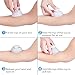 Silicone Cupping Therapy Sets Cups Massage, 12pcs Professional Vacuum Cupping Anti Cellulite Suction Cup for Facial Body Massage, Deep Tissue, Myofascial Release, Pain Relief, Muscle Relaxation(White)