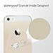 Unov Case for iPhone SE (2016) iPhone 5s iPhone 5 Clear with Design Embossed Pattern TPU Soft Bumper Shock Absorption Slim Protective Back Cover 4 Inch (Baby Unicorn)