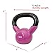 Sunny Health & Fitness Sunny Vinyl Coated Kettlebell (20-Pound)
