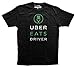 UBER EATS t shirt full front, UBER EATS driver t-shirt, Ride sharing tee