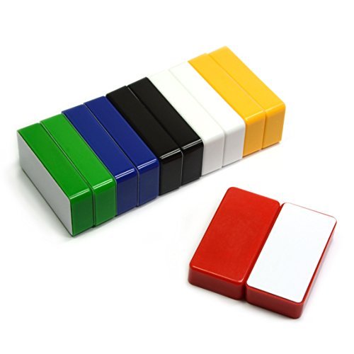 12 Count MultiColor Whiteboard Can Hold up to 37