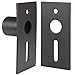 LEDMO Slip Fitter Adaptor Bronze Outdoor Packing Lot Light Fixture Mounting Brackets Adaptor Transform The Slip Fitter into Arm Mounting for Pole Tenon Adapter for Outdoor Flood Lights, Parking Lot