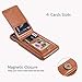 LOHASIC iPhone Xs Wallet Case with 4 Card Slots, iPhone X Wallet Case, Premium PU Leather Case with Stand Feature & Magnetic Closure Protective Cover Cases for Apple iPhone Xs & iPhone X 5.8