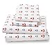 Where The Polka Dots Roam Full Double Size Sheets Nautical Anchor- Double Brushed Ultra Microfiber Luxury Bedding Set
