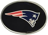 Siskiyou NFL New England Patriots Oval Hitch Cover, Class II & III