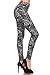 Print Leggings Butterfly Paisley (F432-OS)