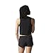 adidas Originals Women's Top's Loose Crop Tank, Black/White, Medium