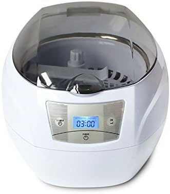 Professional Ultrasonic Polishing Jewelry Cleaner with Digital Timer for Cleaning Watches Coin Razors etc