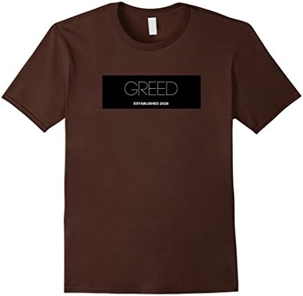 Mens Greed Box Logo Medium Brown