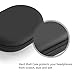Headphones Case, Hard Shell Carrying Case for Jelly Comb On Ear Headphones - Black