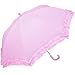 RainStoppers Girl's Umbrella, Ruffle Pink, 34-Inch (W102CHPI)