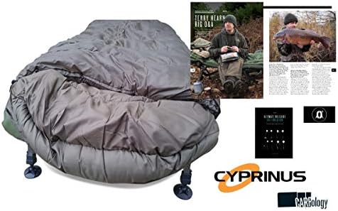 Cyprinus™ Deepsnooze 5 Season Carp Fishing Sleeping Bag + Rig Guide RRP £105