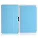 MoKo ASUS T300 Chi Case - Slim Lightweight Smart Shell Stand Cover Case for T300 Chi 12.5 Inch (2015 Version) Windows 8.1 Tablet, Light BLUE (Will Not Fit T300 2013 Version)