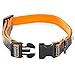 Embark Adventure Dog Collar with Soft Padded Neck, Matching Set with The Adventure Leash and Harness, Pet Collars for Dogs & Most Breeds - Dog Collar for Large Dogs (Large Dog Collars, Orange)