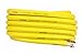 Dramm ColorStorm Premium Rubber Garden Hose, No Kink, Leak Proof Water Hose, Male Female Fittings, Made in USA, Hot & Cold Resistant, 518 Burst PSI, Yellow, 3/4