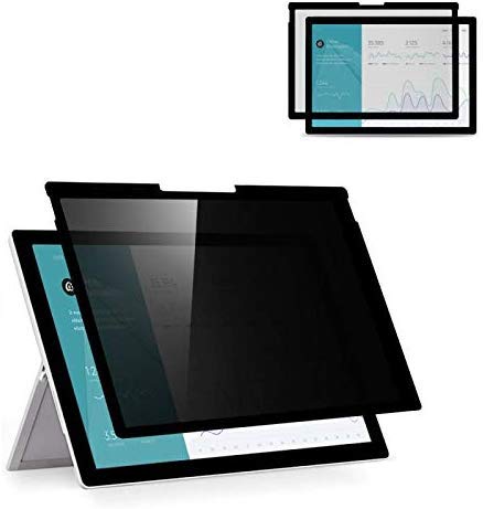 PYS Screen Protector for Surface Pro X 13 inch, Privacy Screen Protector for Microsoft Surface Pro X with Surface Pen Compatible, Easy Installation