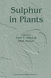 Sulphur in Plants, , 9048162769
