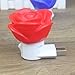 Pack of 2 night lights for kids,Artchros LED Night Light with Plug,Red Rose