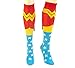 Generic Superman, Batman and Wonder Woman Cape Socks