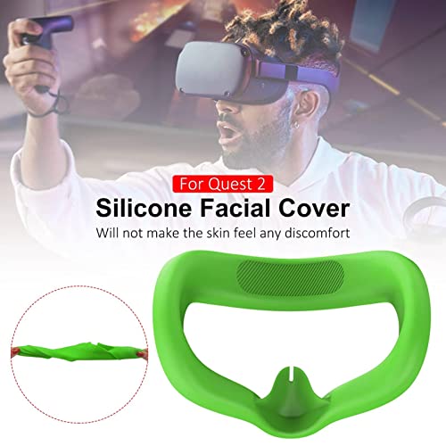 Enjovdery Compatible with Oculus Quest Face Pad Cover VR