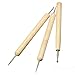 COMIART Ball Styluses Tool Set for Embossing Pattern Clay Sculpting