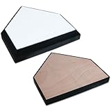 CHAMPRO Professional Wood Bottom Home Plate