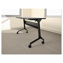 Mayline Flip-n-Go Table Base, 58 3/4w x 21 1/4d x 27 7/8h, Black