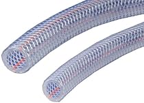 Kuriyama Kuri Tec K3150  Series RF Standard Wall PVC Food and Beverage Hose, 225 psi, 300' Length x 3/8