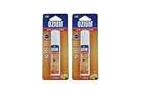 Ozium Smoke & Odor Eliminator Car & Home Air Sanitizer / Freshener, 0.8oz Spray Citrus - Pack of 2