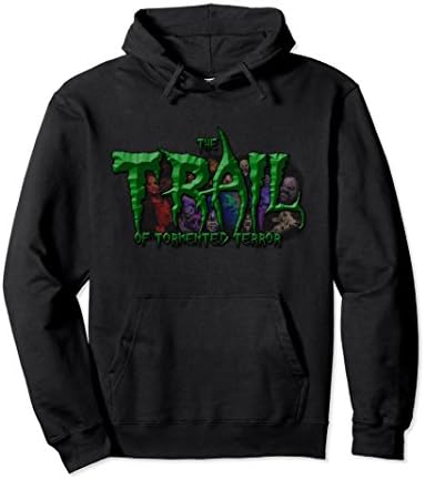 Unisex The Trail of Tormented Terror Haunted Attraction Hoodie XL: Black