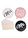 Wedding Party Photo Booth Props Kit, Toshine DIY Photo Booth for Wedding Bridal Shower Party Favor Supplies Pose Sign Dress Up Fun Accessories (12 Pcs)