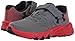 Under Armour Boys' Pre-School Primed 2 Adjustable Closure Running Shoes, Graphite/Red, 1.5 M US Little Kid