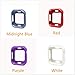 V1TAKE Compatible with Apple Watch Case Series 4 40mm, [8 Color Pack] Soft TPU Shock Proof and Shatter-Resistant Protective Bumper Protector Case Replacement for iWatch Series 4 ([8 pack] TPU-B, 40mm)