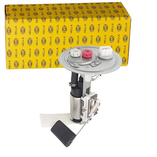HELLA 8TF 358 316-341 Kraftstoffpumpe - Benzinpumpe - elektrisch - 5-polig - mit Tankgeber/mit Dichtung