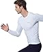 EXIO Mens Compression Baselayer Top Cool Dry Long & Short Sleeve Workout Shirt