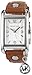 Michael Kors Women's MK2165 Leather Rectangle Charm Watch