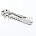 TI-EDC Titanium Keychain Skull Multifunctional Tool as Pry Bar, Nail puller, Screwdriver, Beer Bottle Opener, Spanner, Wrench or Pocket Survival Tool
