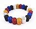 yueton 20pcs Colorful Aluminum Bicycle Bike Tire American Style Schrader Valve Caps Dust Covers